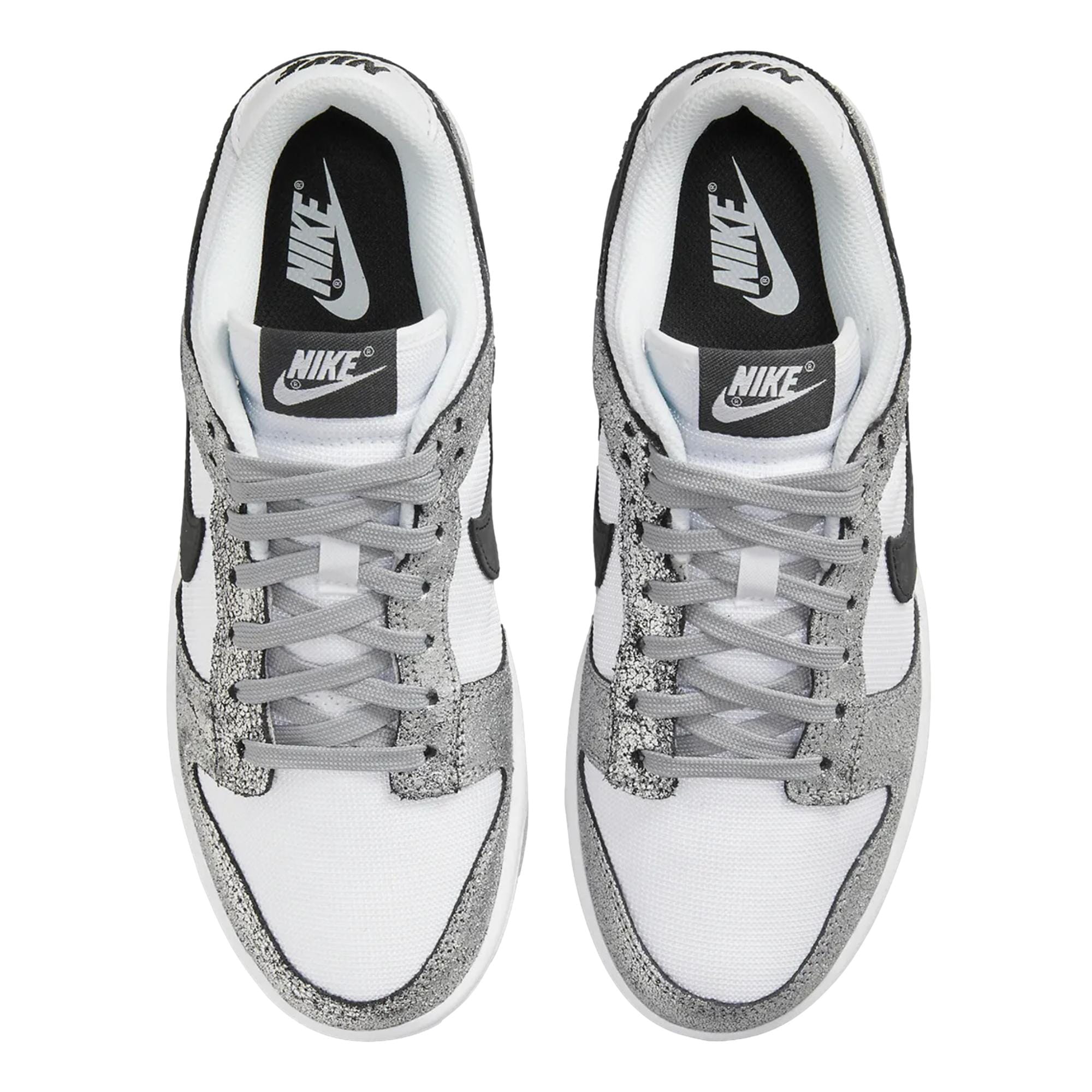 Nike Dunk Low Metallic Silver / Off Noir - White  DO5882-001 Women's