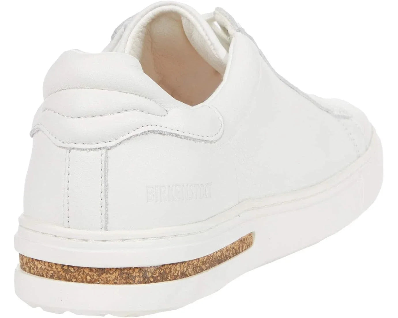 Women's Birkenstock Bend Sneakers White Leather Lifestyle Shoes VER1005