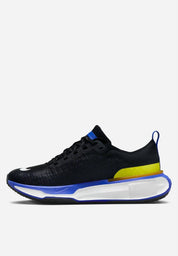 Men's Zoomx Invincible Run Flyknit 3 Shoe In Black/white/racer Blue/high Voltage