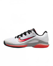 Women's Vapor 12 Hard Court Tennis Shoes In White/wolf Grey/hot Lava