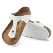 Women's Gizeh Leather Sandal In White