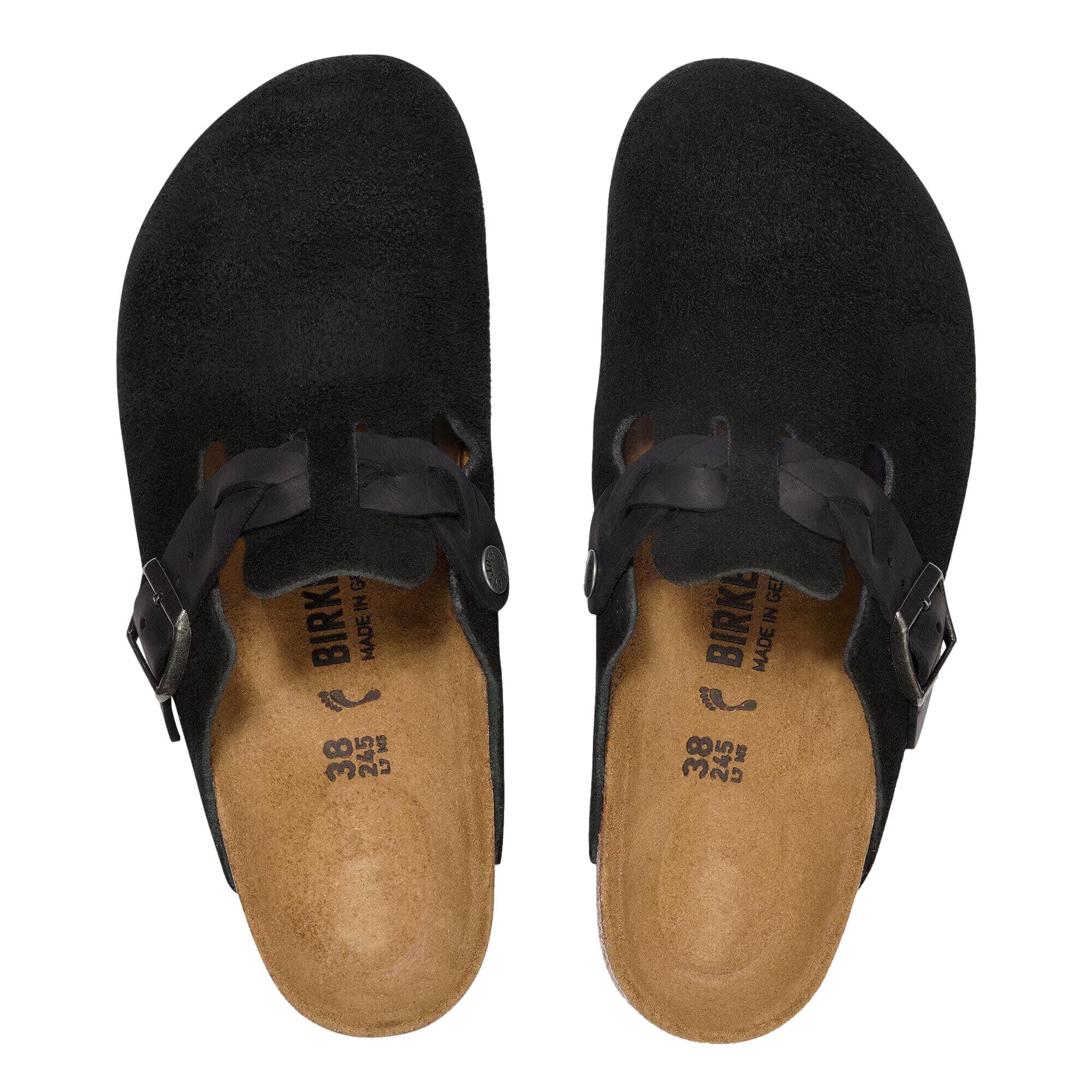 Birkenstock Boston Braided Black  1030497 Women's