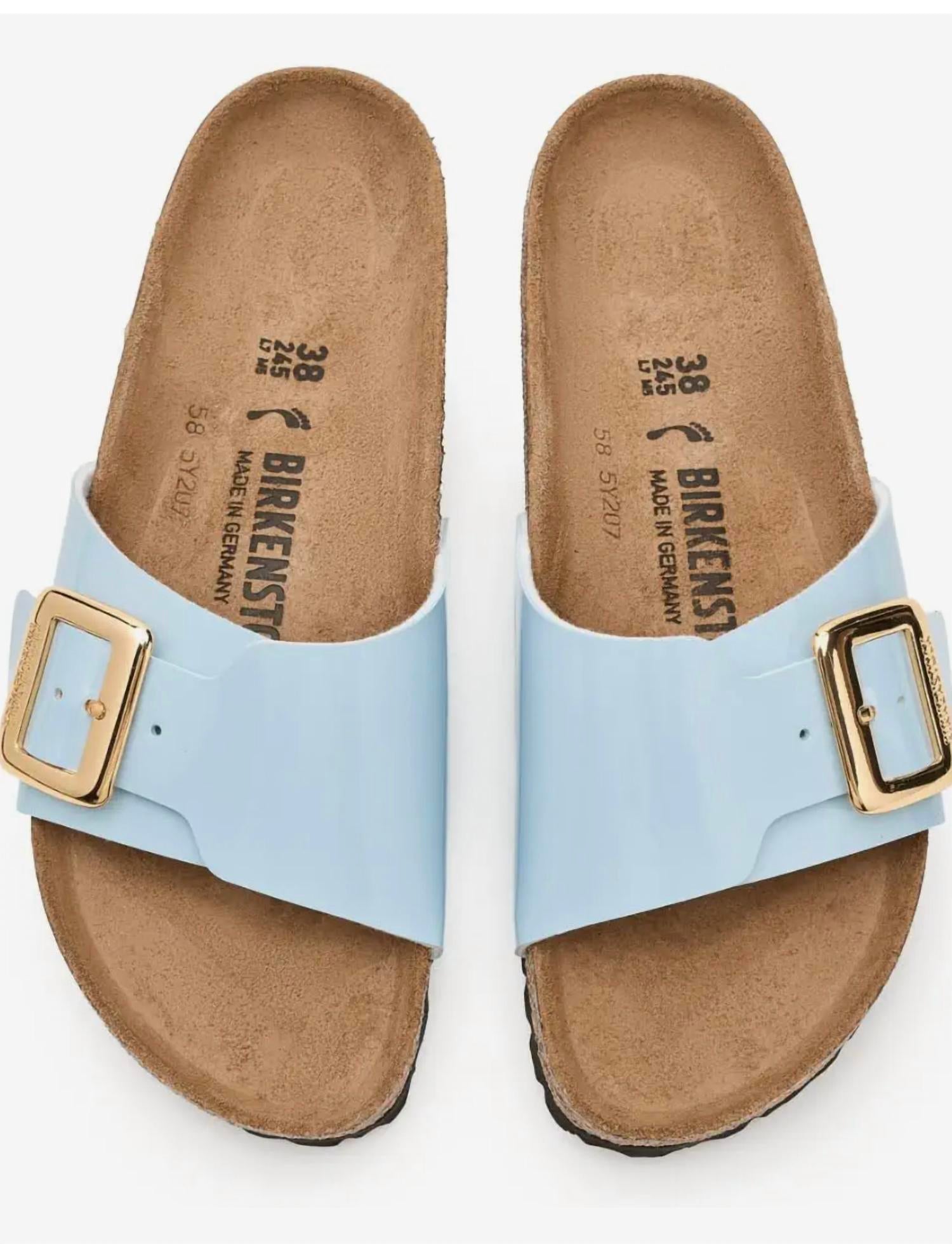 Women's Catalina Luxe Narrow Sandal In Baby Blue
