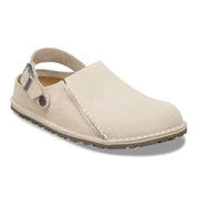 Women's Lutry Premium Suede Clog In Oyster