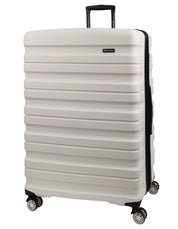 3pc Pierre Cardin 4 Wheel Hard-Shell Suitcase Travel Luggage Set Snow
