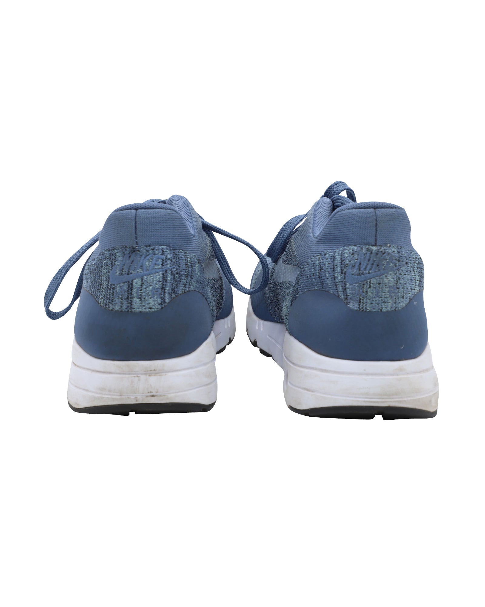 Nike Air max 1 Ultra 2.0 Flyknit Sneakers in Ocean Fog Blue Rubber