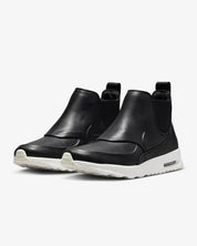 Women's Nike Air Max Thea Mid 859550-001 Black Leather Lifestyle Shoes HAM528