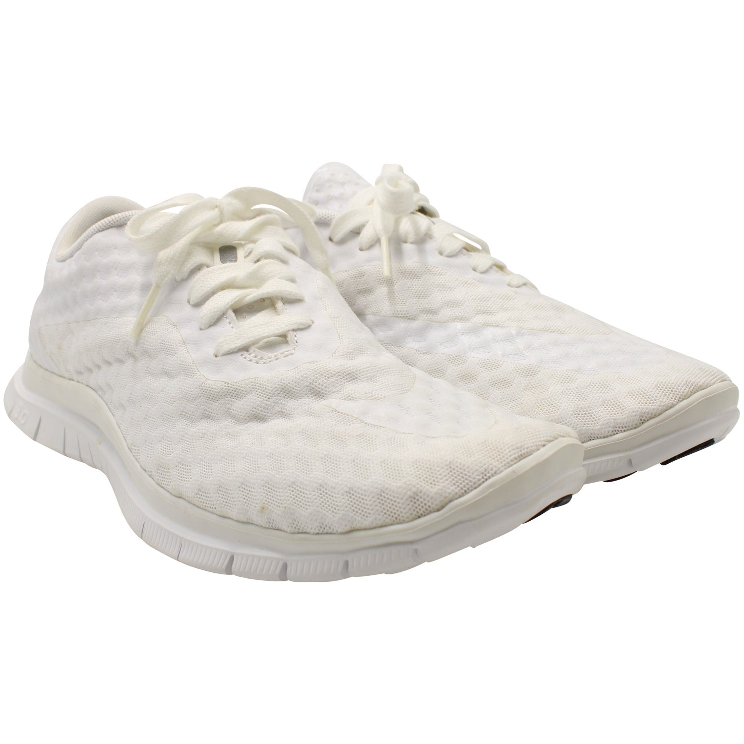 Nike Free Hypervenom Low in White Nylon