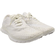 Nike Free Hypervenom Low in White Nylon