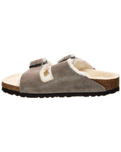 Birkenstock Arizona Narrow Suede & Shearling Sandal