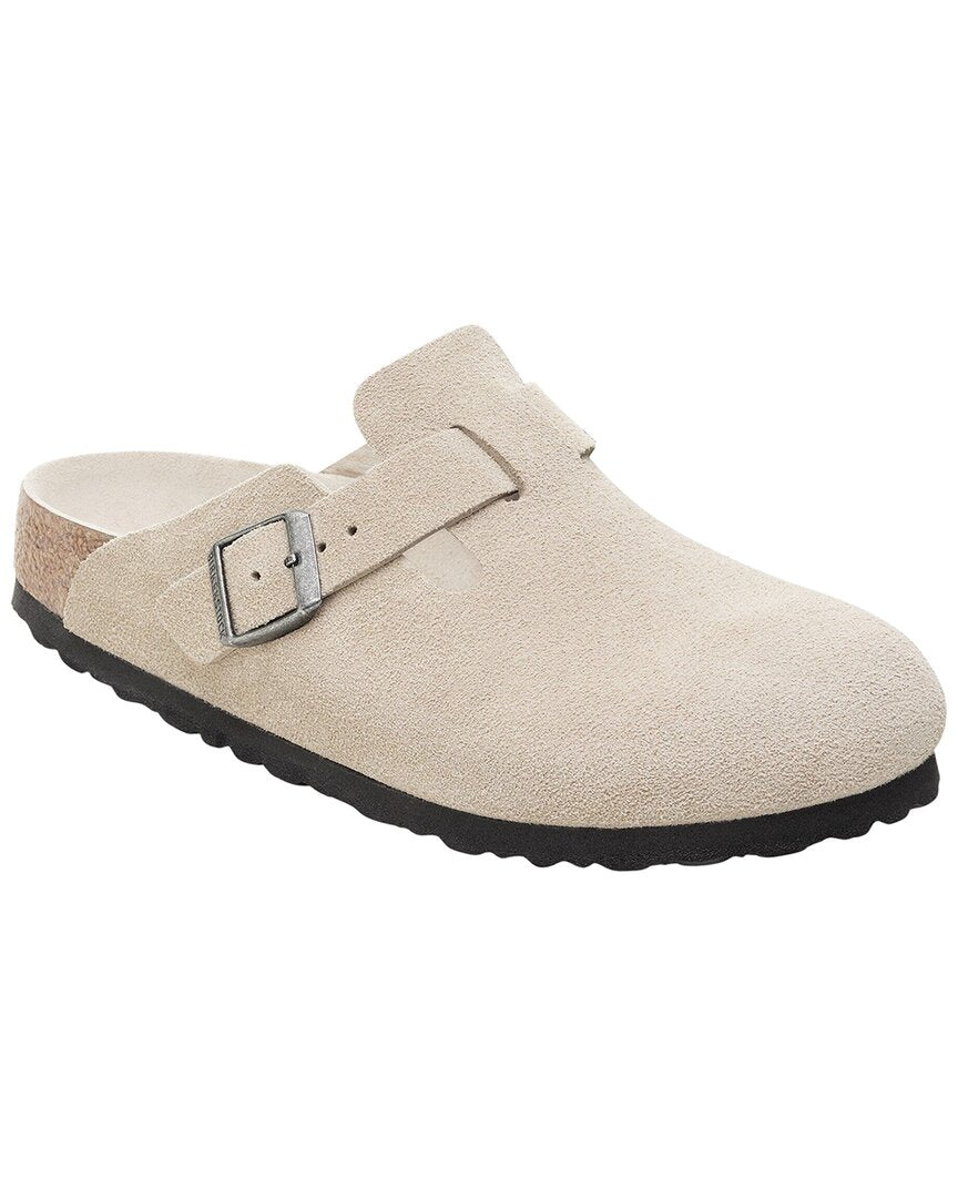 Birkenstock Boston Soft Footbed Suede Sandal
