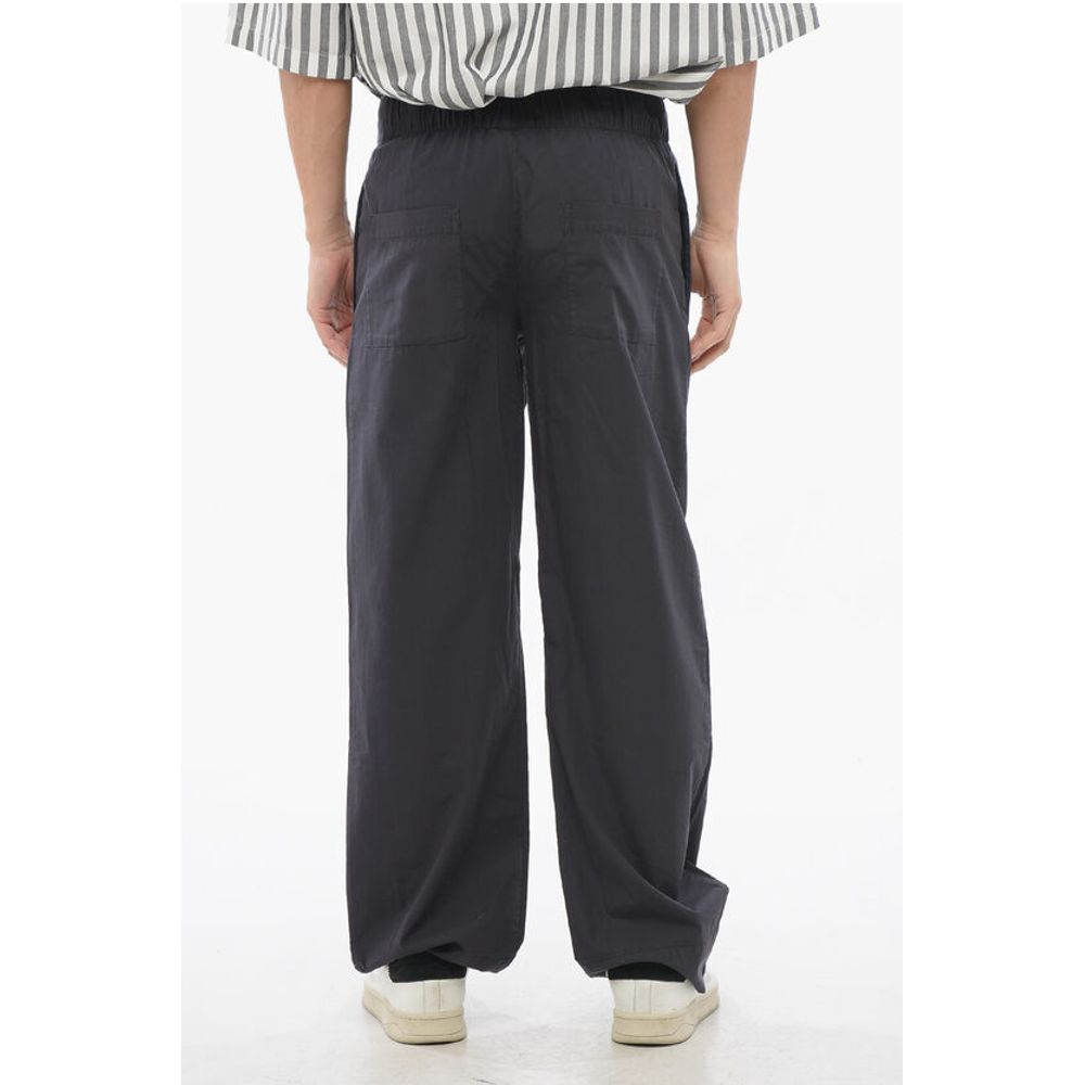 Birkenstock TEKLA Cotton Single Pleat Pants with Drawstring Men's Waist