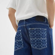 Coach Outlet Straight Fit Denim Jeans