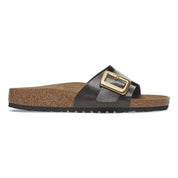 Women's Catalina Luxe Buckle Sandals In Graceful Licorice