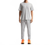 Acg Solar Chase Trail Running Top In Grey Fog