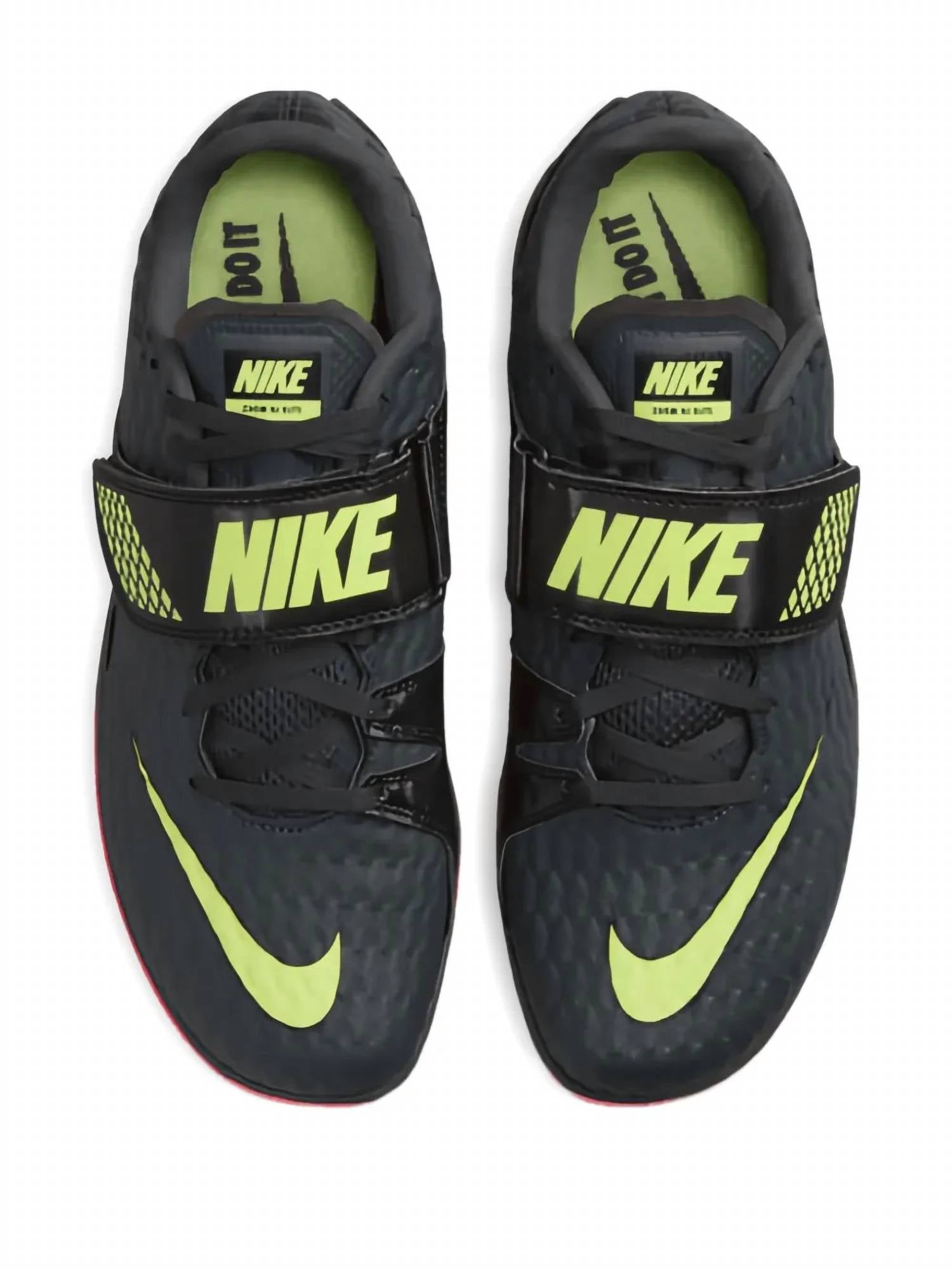 Unisex High Jump Elite Running Shoes In Anthracite/fierce Pink-Black