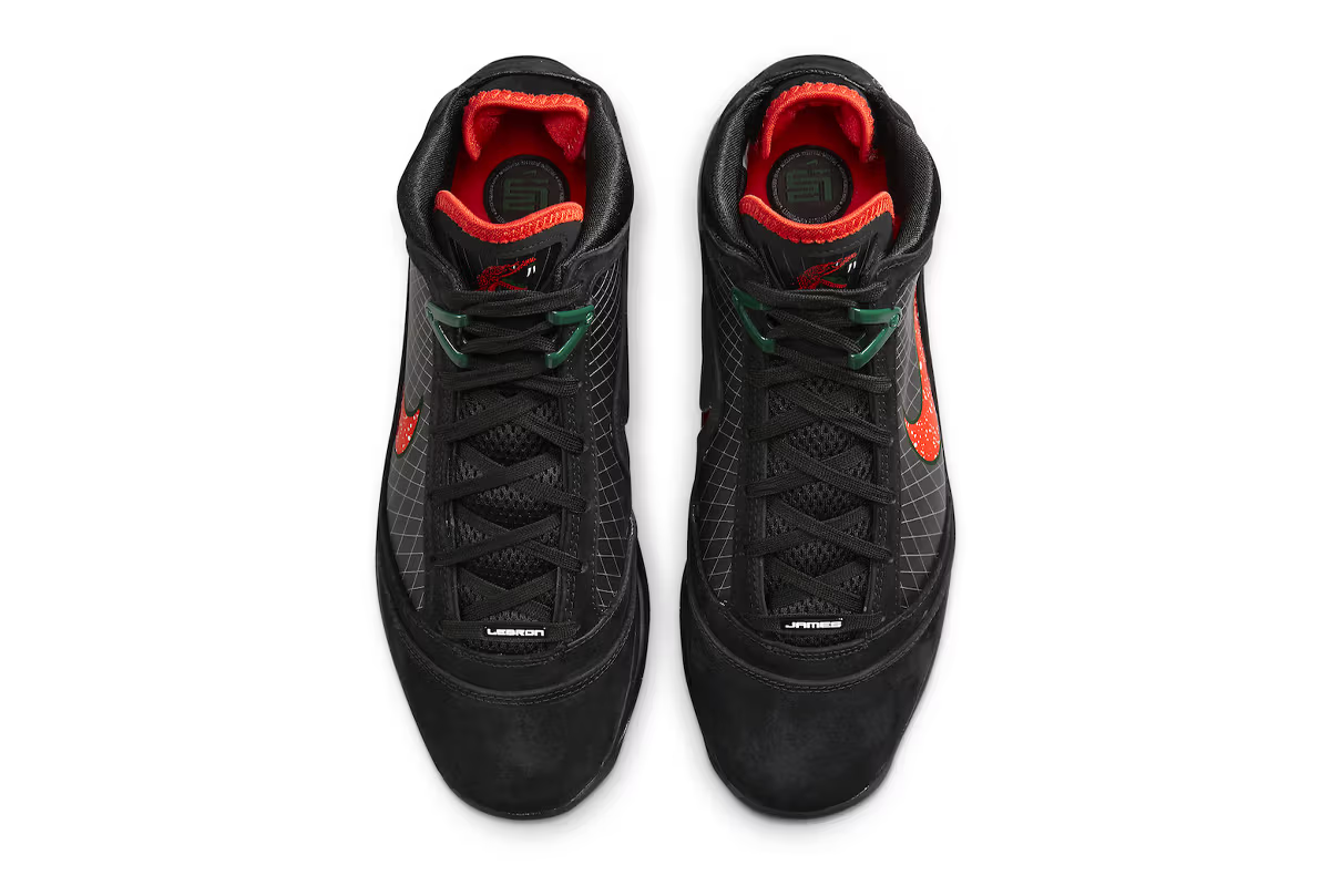 Men's Nike LeBron 7 DX8554-001 Florida A&M US 8 Black Basketball Shoes GBNC283