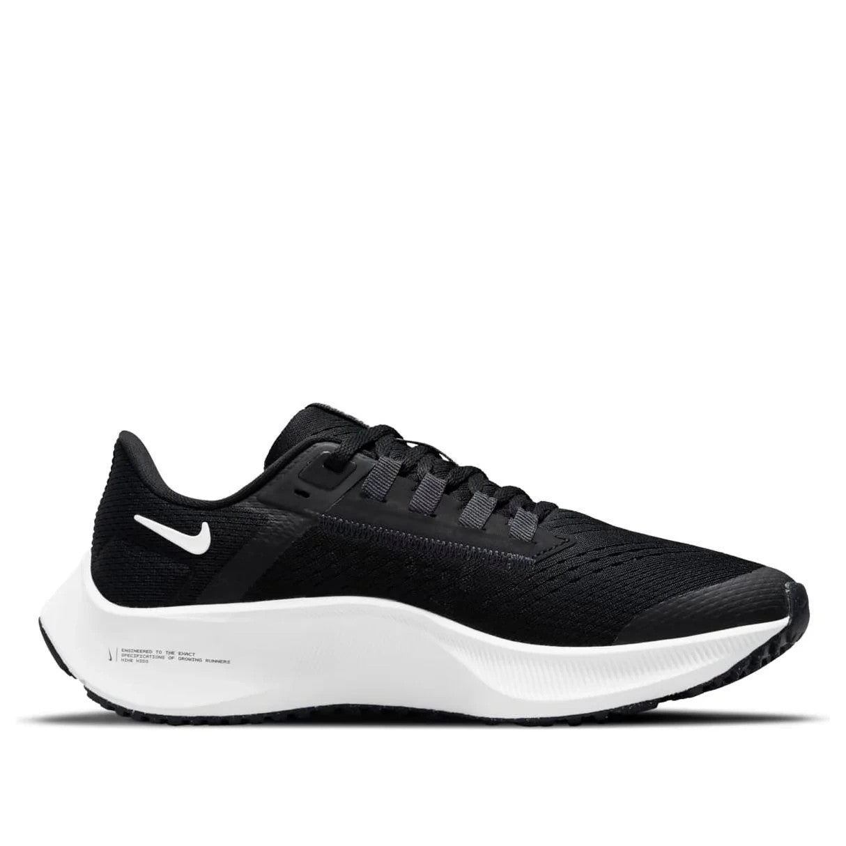 Nike Air Zoom Pegasus 38 CZ4178-002 Sneaker Kids  Black Low Top Running Shoes