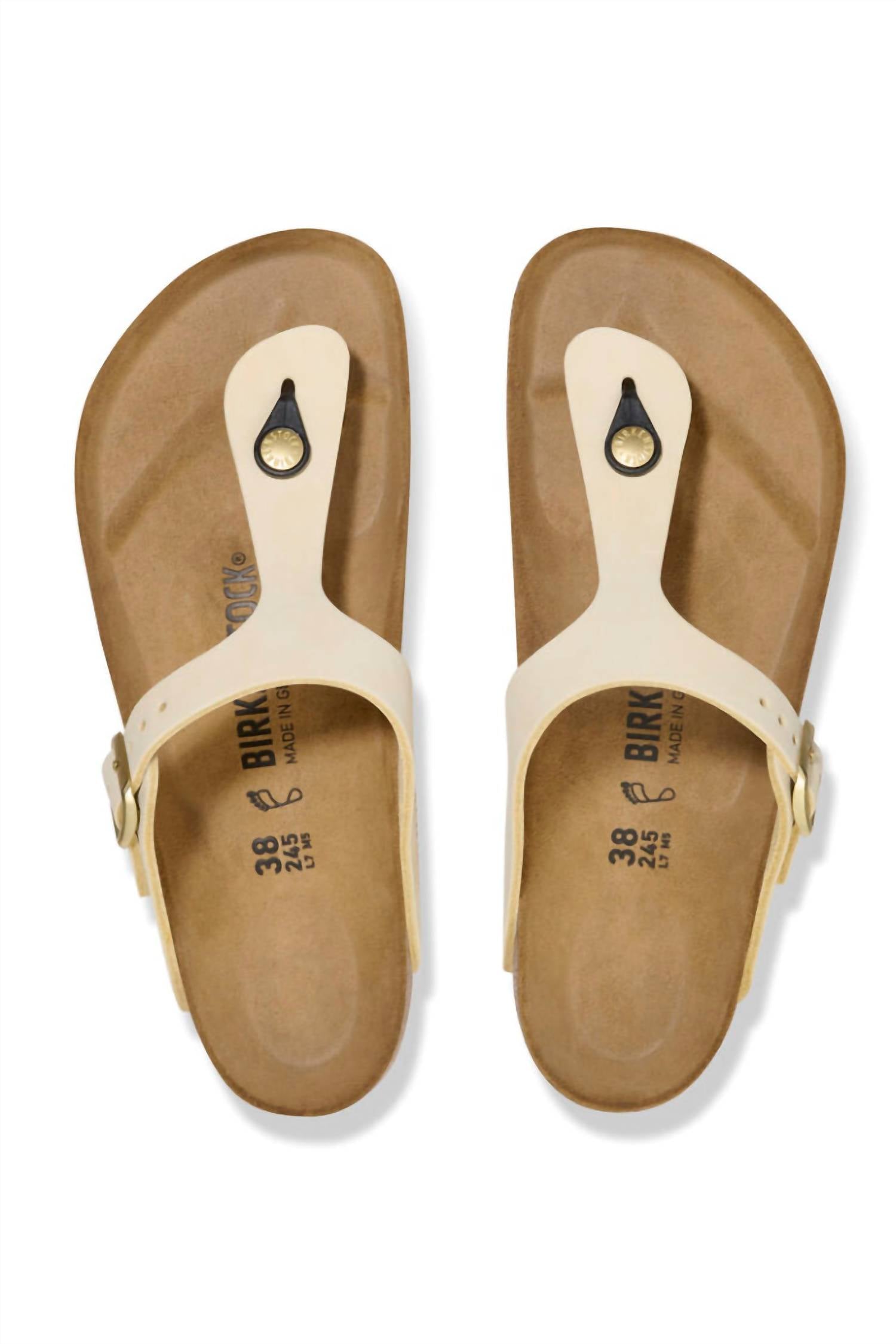 Women's Gizeh Regular Width In Ecru Nubuck