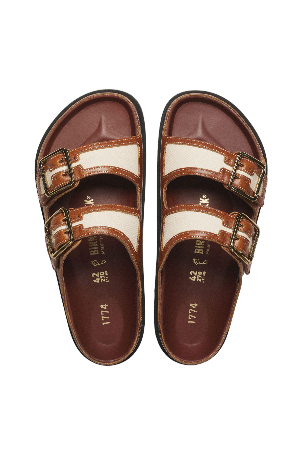 Canvas Arizona Double-Strap Sandals
