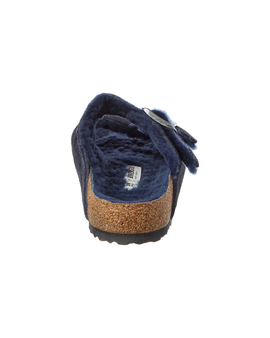 Birkenstock Arizona BS Suede & Shearling Sandal