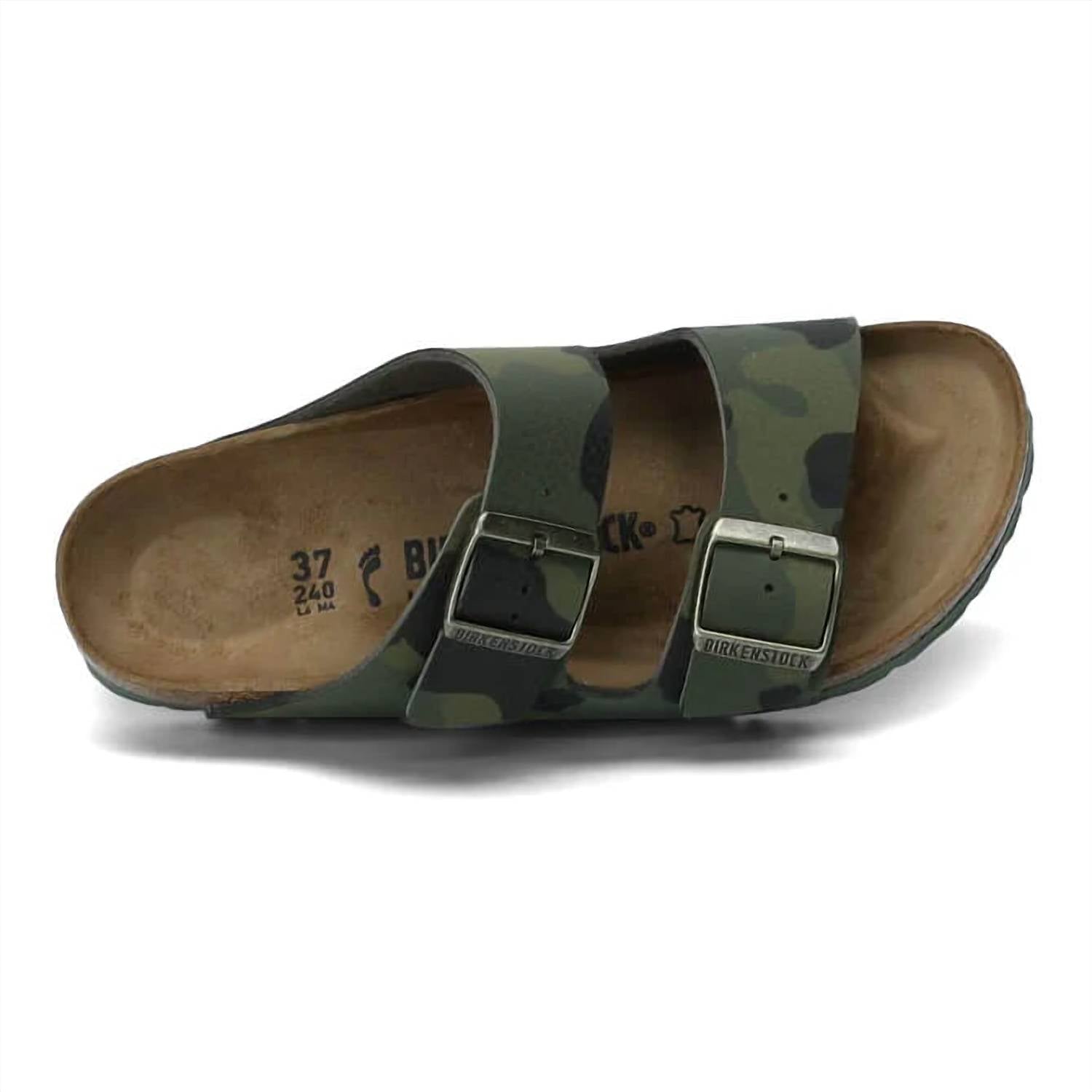 Men's Arizona Birko-Flor Sandal In Desert Soil Camouflage Green
