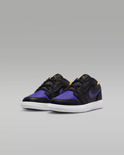 Nike Air Jordan 1 Low Alt BQ6066-075 Sneakers Kids Black Dark Concord Shoes