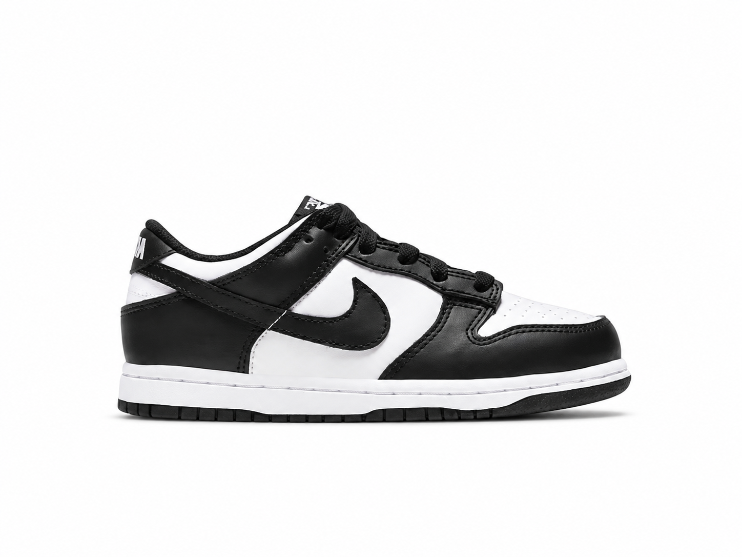 Little Kid's Nike Dunk Low Panda White/White/Black CW1588-100
