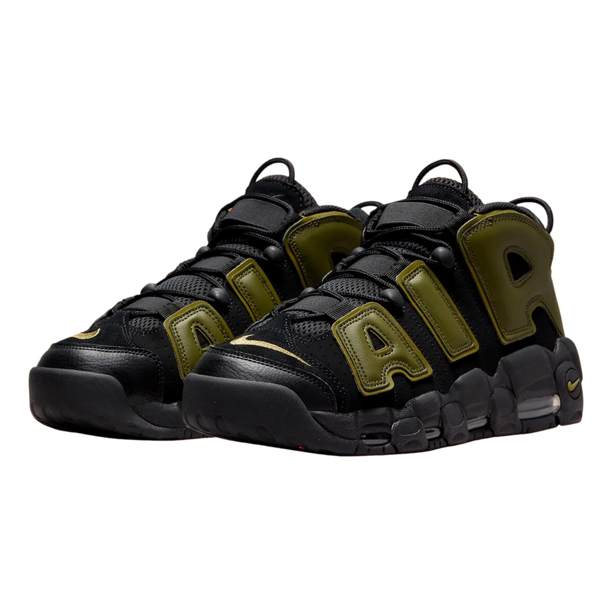 Men's Nike Air More Uptempo '96 Black/Rough Green-Pilgrim DH8011-001