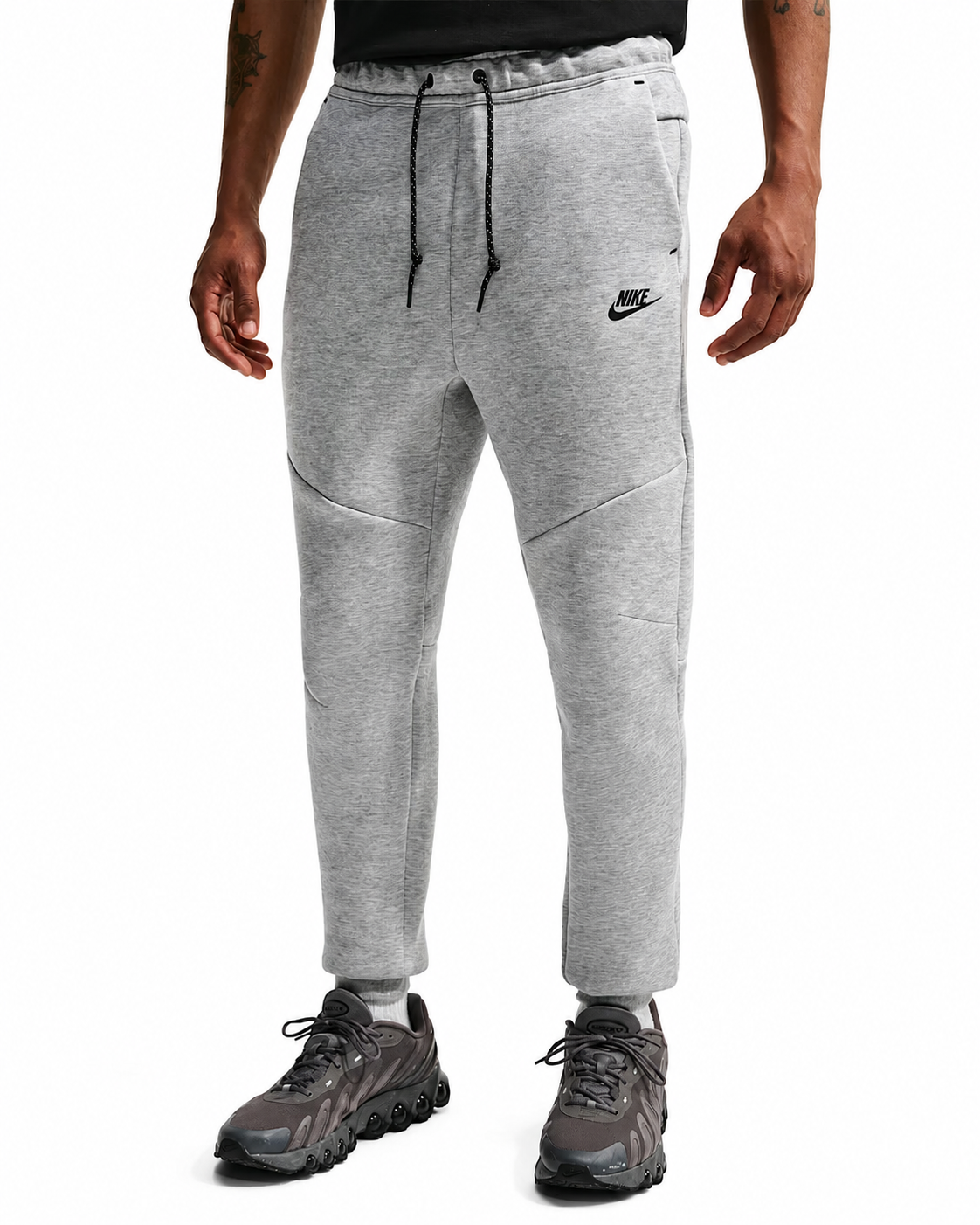 Men's Nike Tech Fleece Joggers Dark Grey Heather/Black HV0959-063