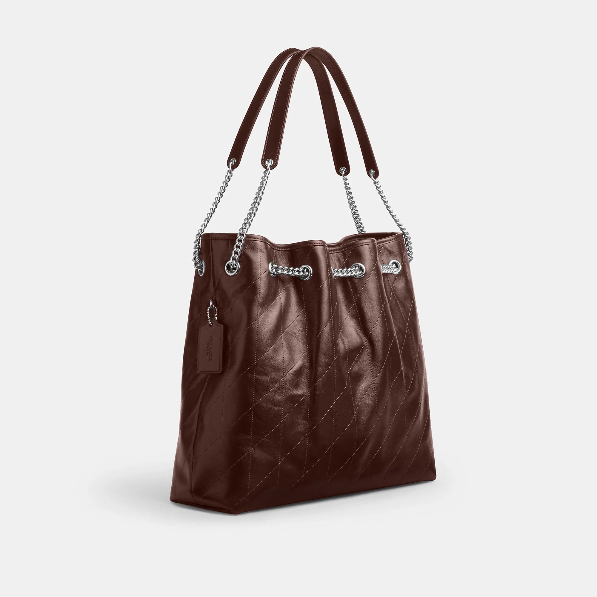 Coach Outlet Evelyn Large Shoulder Bag With Quilting