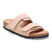 Women’S Uji Nubuck Leather Sandal In New Beige