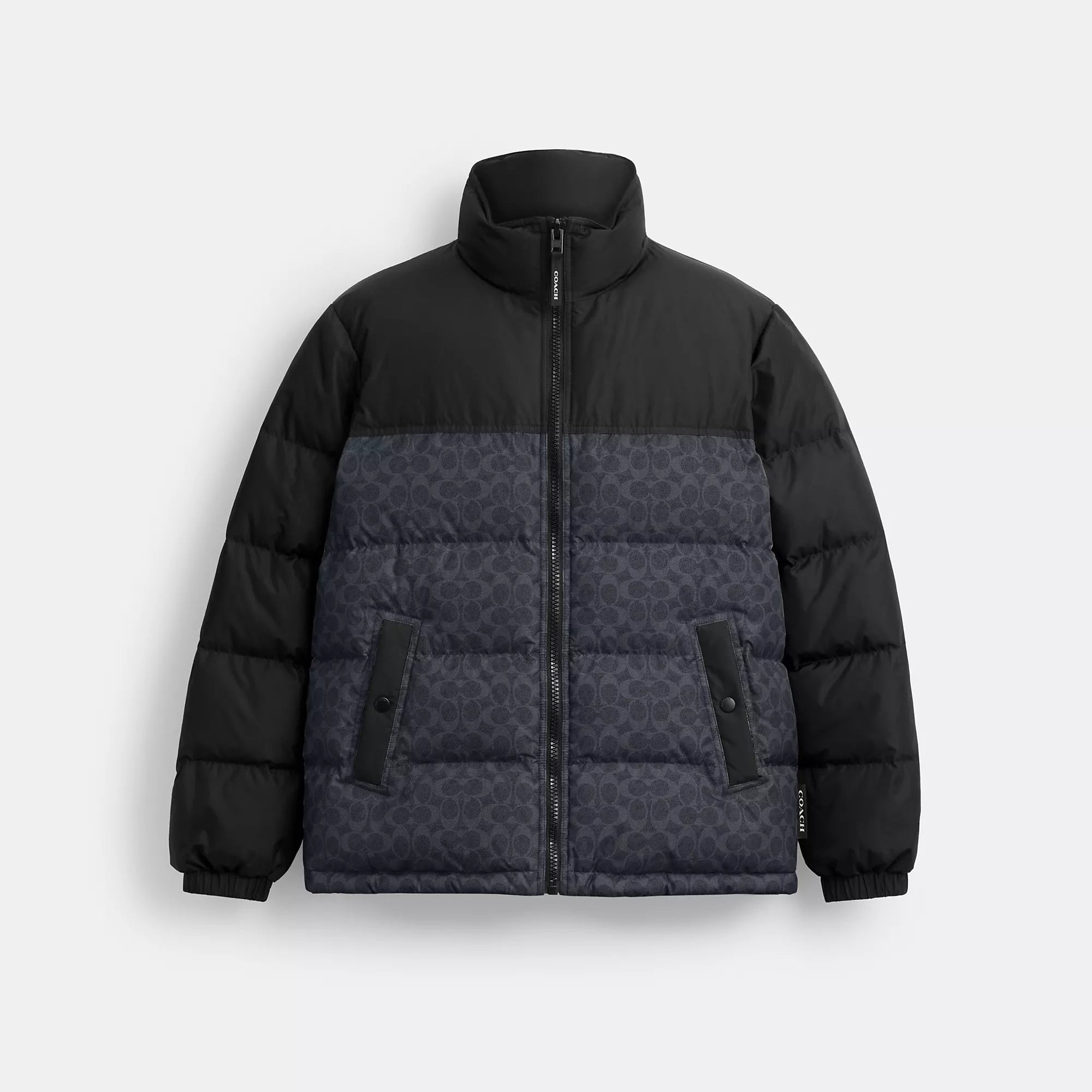 Coach Outlet Signature Down Jacket In Recycled Polyester
