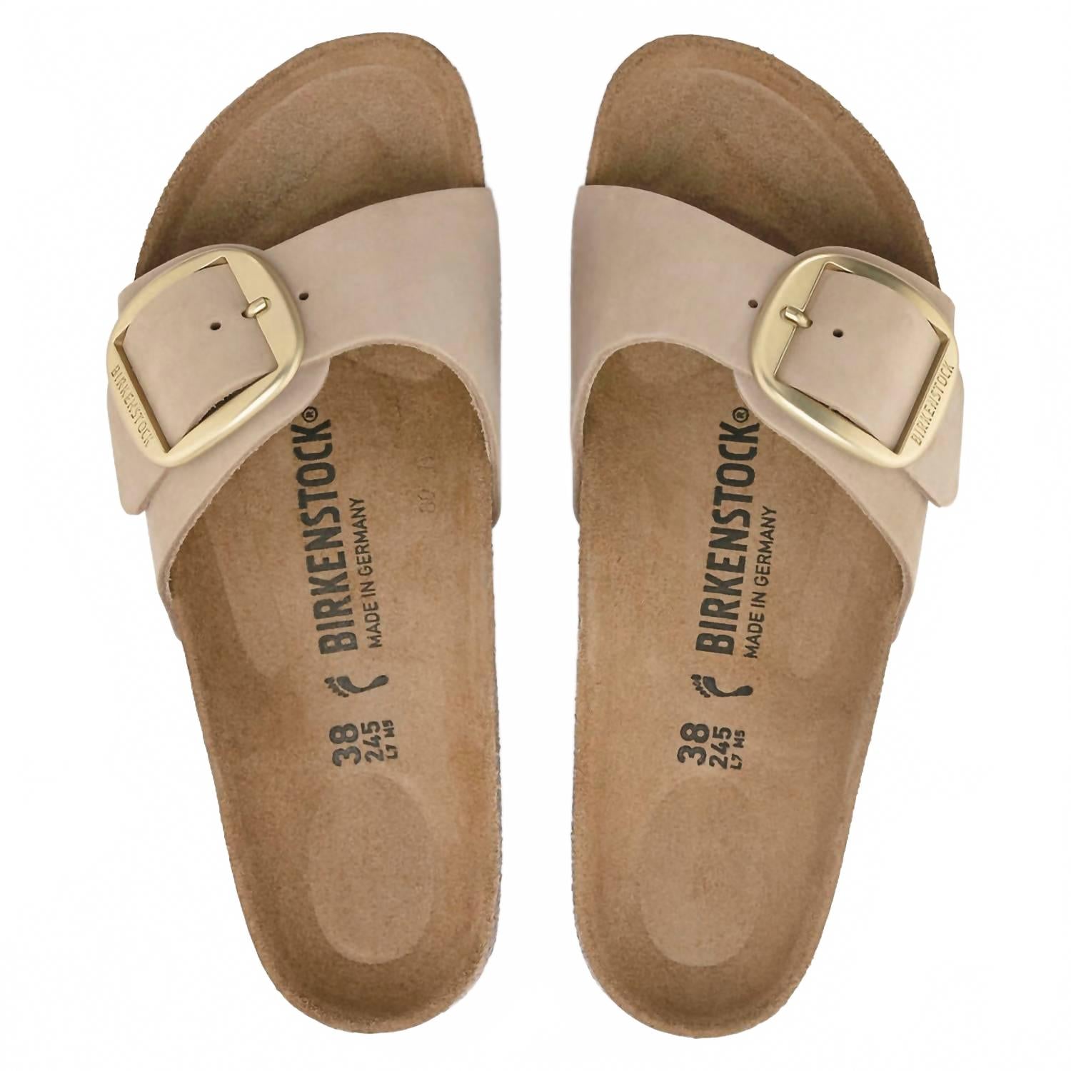 Women's Madrid Big Buckle Sandal In Sandcastle