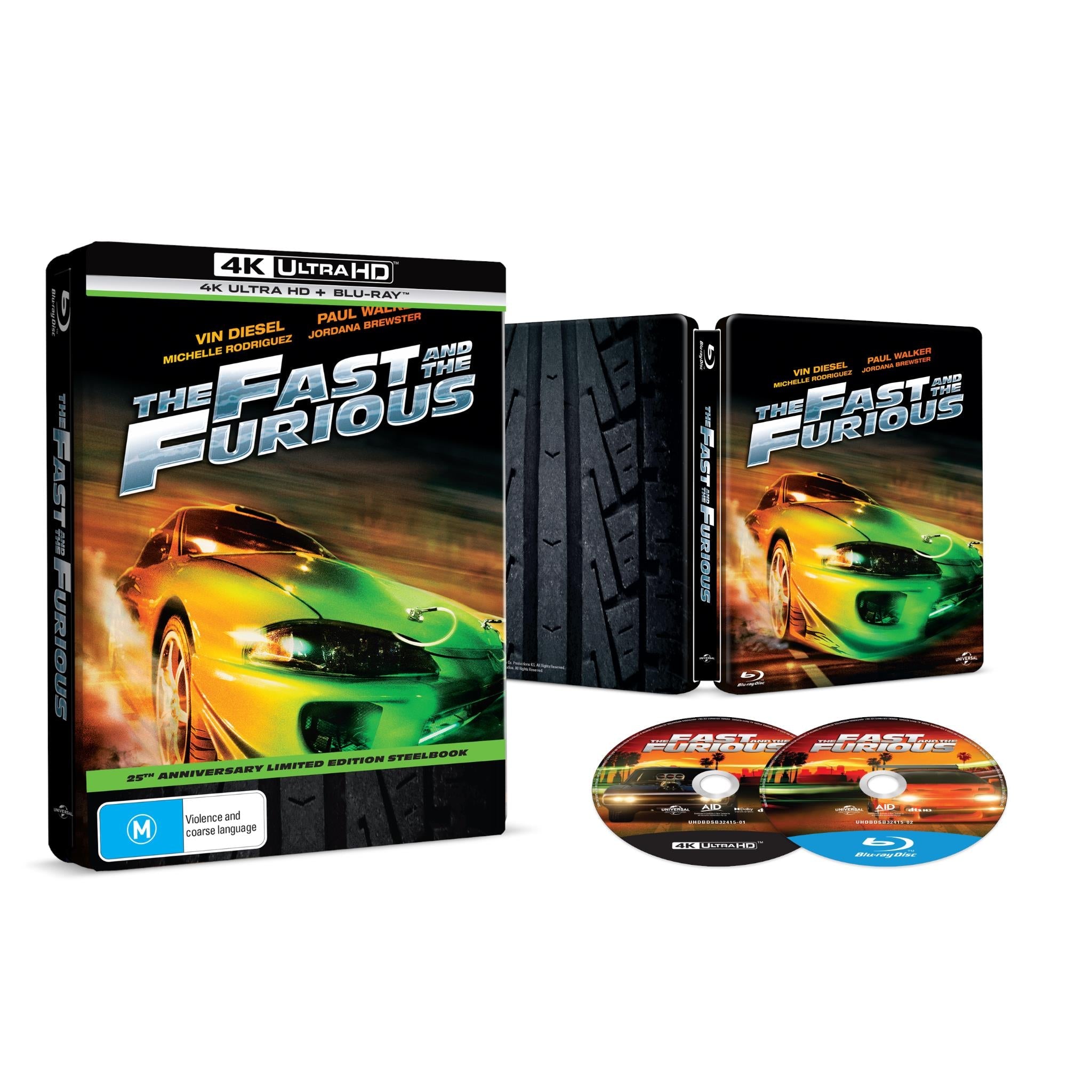 Fast and the Furious, The (Steelbook)