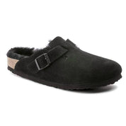 Men's Boston Shearling Clog In Black