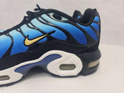 Big Kids' Air Max Plus Sneaker In Black/skyblue Chamois