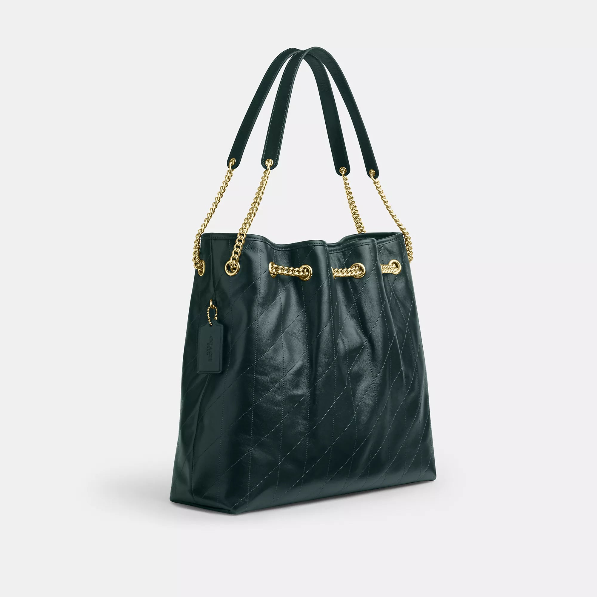 Coach Outlet Evelyn Large Shoulder Bag With Quilting