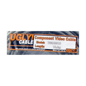 10m Ugly Premium Component RGB Video Cable 3 RCA 75 Ohm Shielded OFC Gold Plated