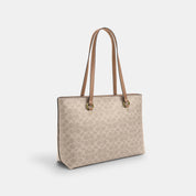 Coach Outlet Station Tote Bag In Signature Canvas
