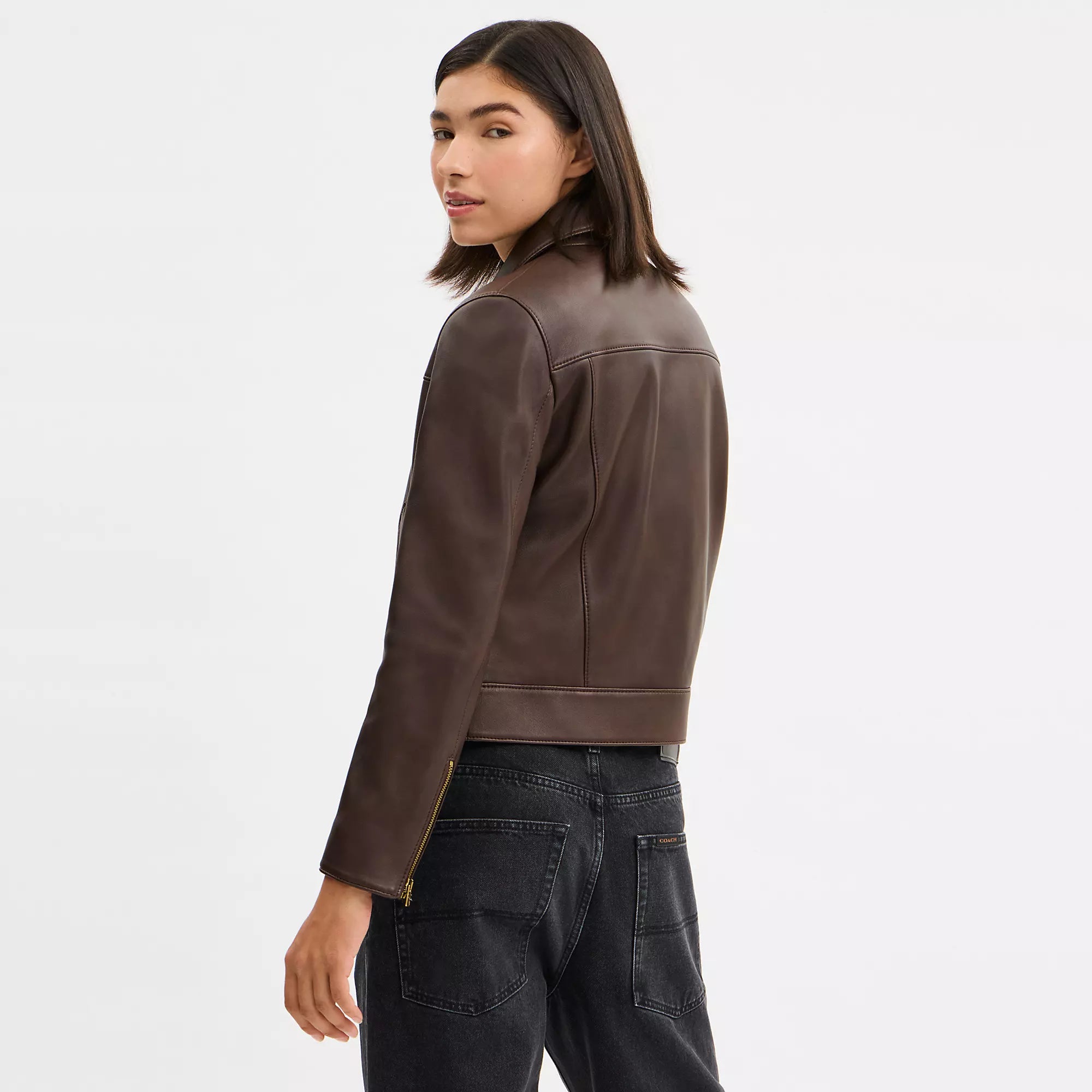 Coach Outlet Leather Jacket