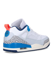 "Jordan Spizike Low" Sneakers, In White Leather