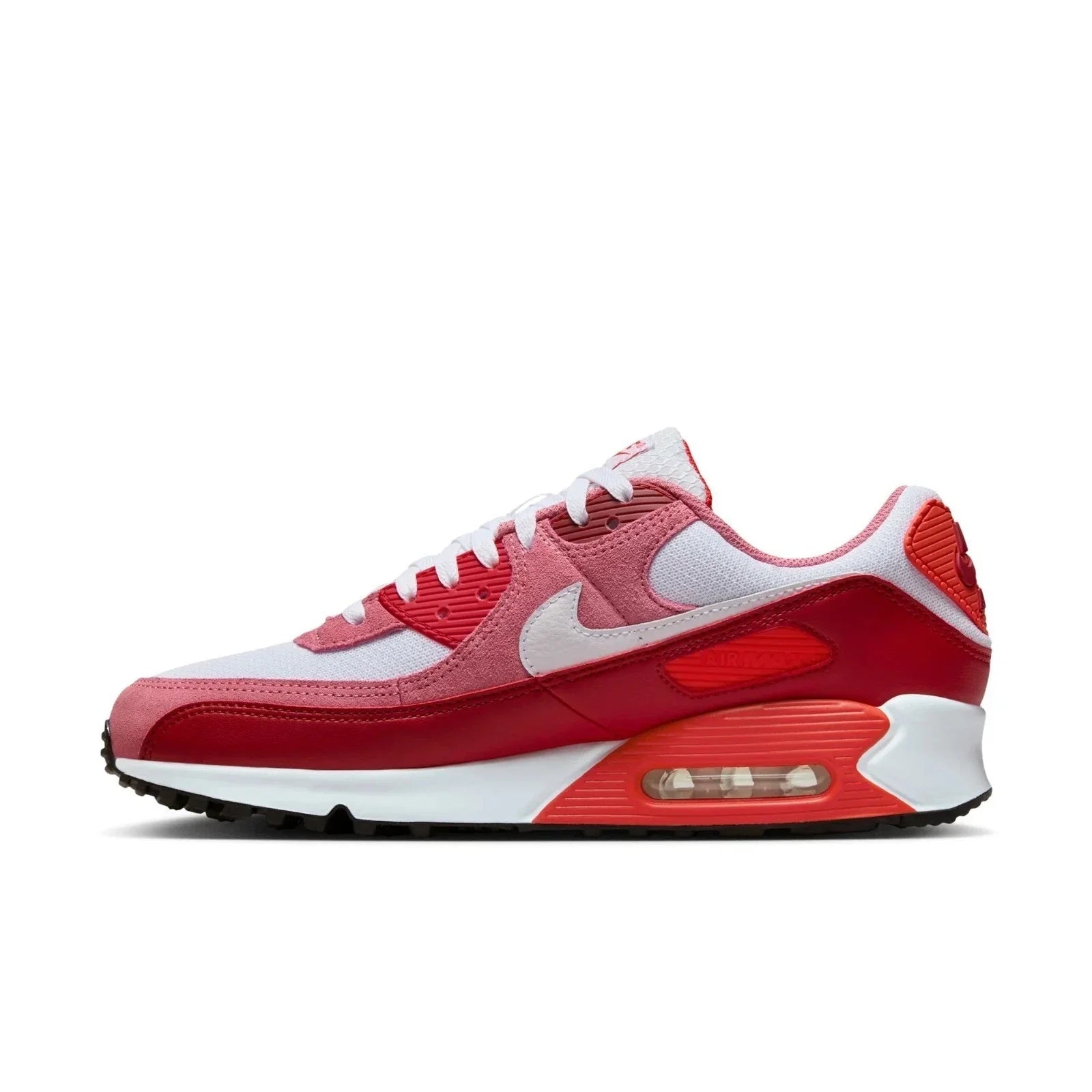 Nike Air Max 90 DM0029-600 Sneakers Men'sPeony White Lifestyle Shoes MEW1821