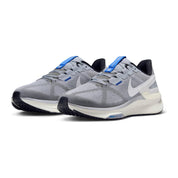 Men's Structure 25 Road Running Shoes In Smoke Grey/wolf Grey/sail/white