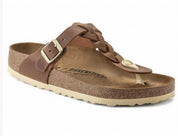 Unisex - Gizeh Braided Sandal In Cognac