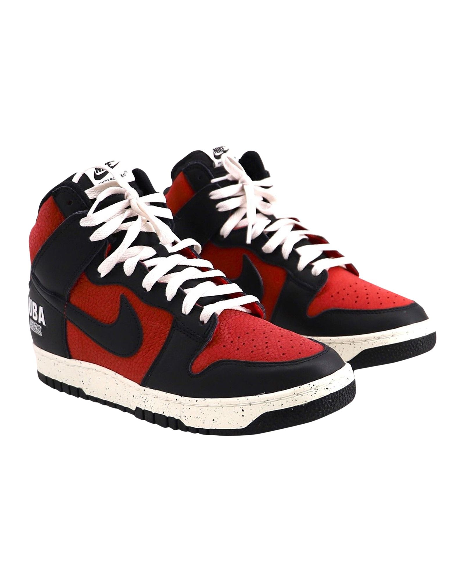 Nike x Undercover Dunk High 1985 in Gym Red Leather