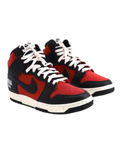 Nike x Undercover Dunk High 1985 in Gym Red Leather