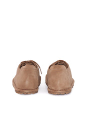 Taupe Utti Suede Leather Loafers