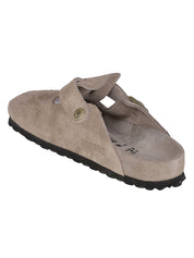 Boston Exq Suede Slip On Sandals