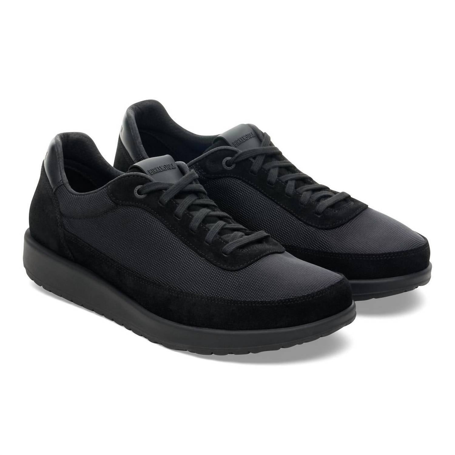 Unisex Honnef City Lace Up Sneakers In Black